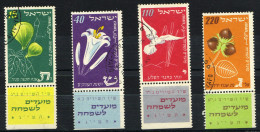 1952. Israel :) - Oblitérés (avec Tabs)