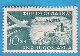 1954  113-22  TRIESTE ZONA B  JUGOSLAVIJA SLOVENIJA MAKEDONIJA OHRID KLOSTER ST- JOVAN MNH - Ungebraucht