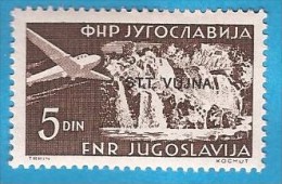 1954  113-22  TRIESTE ZONA B  JUGOSLAVIJA SLOVENIJA KROATIEN CASCAKE PLITVICE  MNH - Ungebraucht