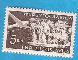 1954  113-22  TRIESTE ZONA B  JUGOSLAVIJA SLOVENIJA KROATIEN CASCAKE PLITVICE  MNH - Neufs