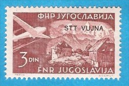 1954  113-22  TRIESTE ZONA B  JUGOSLAVIJA SLOVENIJA JULISCHE ALPENLANDSCHAFT  MNH - Neufs