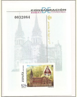 2001- PRUEBA Nº 74 -BASÍLICA DE COVADONGA - Proofs & Reprints