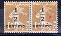 FRANCE VARIETE  N° YVERT  / MAURY 279B  TYPE SEMEUSE  NEUFS LUXE - Unused Stamps