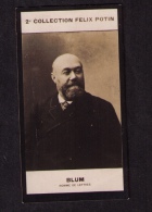 Petite Photo 2ème Coll. Félix Potin (chocolat), Ernest Blum (1836-1907), Homme De Lettres, 1907 - Albumes & Colecciones