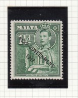 King George VI - 1948 - Self Government - Malta (...-1964)