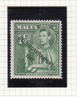 King George VI - 1948 - Self Government - Malte (...-1964)