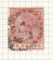 Queen Victoria - 1879 - Mauritius (...-1967)