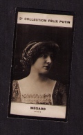 Petite Photo De La 2ème Collection Félix Potin (chocolat), Andrée Mégard, Artiste, 1907 - Albums & Verzamelingen