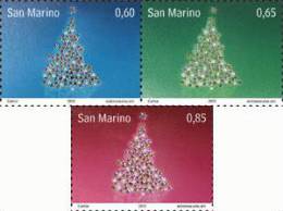 REPUBBLICA DI SAN MARINO - ANNO 2010  - NATALE - NUOVI MNH ** - Nuovi