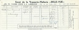 ANDERLECHT BRASSERIE-MALTERIE BELLE-VUE 83B RUE DES QUATRE-VENTS - 1900 – 1949