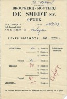 BROUWERIJ MOUTERIJ DE SMEDT - OPWIJK - 1950 - ...