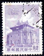 TAIWAN 1960 Chu Kwang Tower, Quemoy - 40c. - Violet FU - Gebruikt