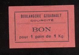 Bon Pour 1 Pain De 1 Kg  -  Boulangerie Gouabault  à  Courcité (53) - Bons & Nécessité