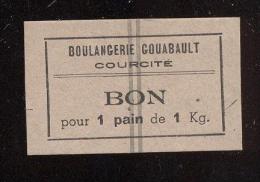 Bon Pour 1 Pain De 1 Kg  -  Boulangerie Gouabault  à  Courcité (53) - Bons & Nécessité