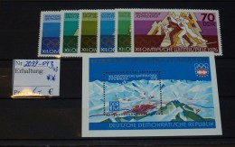 DDR  Olympia  2099 -04 B43   ** Postfrisch MNH  #3770 - Hiver 1976: Innsbruck