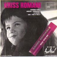 EP 45 RPM (7")  B-O-F André Hadju / Catherine Rouvel  "  Kriss Romani  " - Musique De Films