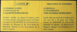 ANDORRE 1997 - CARNET De 10 Timbres Neufs** N° 485 Y&T 21,00€ - Markenheftchen