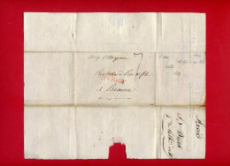 LETTRE DU 2 AOUT 1802 DE DUCOS RECEVEUR GENERAL DE ANVERS DEPARTEMENT DES DEUX NETHES POUR BOUCHARD A BEAUNE COTE D OR - 1794-1814 (French Period)