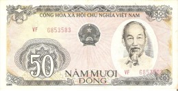 BILLETE DE VIETNAM DE 50 DONG DEL AÑO 1985  (BANKNOTE) - Vietnam