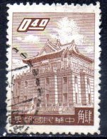 TAIWAN 1959 Chu Kwang Tower, Quemoy  -  40c. - Brown    FU - Usados