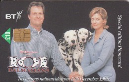 UK, BCC-047, 101 Dalmatians - One Big Happy Family, Disney, Dogs, 2 Scans. - BT Algemeen