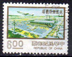 TAIWAN 1977 Major Construction Projects - $6 - Taoyuan International Airport   FU - Gebraucht