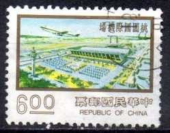 TAIWAN 1977 Major Construction Projects - $6 - Taoyuan International Airport   FU - Used Stamps