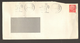 BRD Brief Mit 20 Pfg.Heuss (I) Fluoreszierend Mi.Nr 185y Aus Darmstadt - Storia Postale