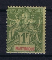 Martinique : Yvert Nr 43 MH/* - Unused Stamps