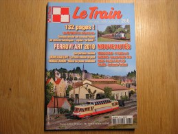 LE TRAIN N° 266 Revue BB 66000 Voitures Métalliques Du Nord (1) Velaro Autorail Chemins De Fer Modélisme SNCF - Railway & Tramway