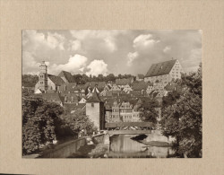 AK Schwäbisch Hall Blick V.d.Mauerstraße Zur Michaeliskirche Und Kornhaus Gel.1954 2 Bilder - Schwäbisch Hall