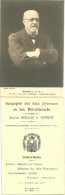 63 LA BOURBOULE HUCHARD  SANTE FACULTE MEDECINE PERSONNAGE HOPITAL EAUX MINERALES EAU MINERALE - Santé