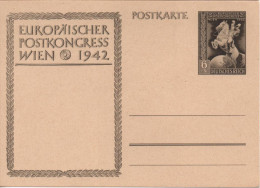 ALLEMAGNE DEUTSCHES III REICH Entier Postal P294a ** PostKongress Wien Ganzsache 1942 - Postcards