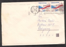 C01689 - Czechoslovakia (1984) 360 02 Karlovy Vary 2 (machine Postmark) - Storia Postale