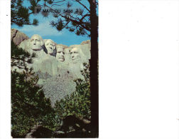 B - 28 - MT. Rushmore National Mémorial Black Hills, South Dakota - Mount Rushmore