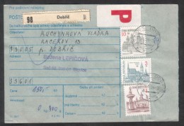 C01712 - Czech Rep. (1994) 330 05 Dobric / 336 01 Blovice (postal Parcel Dispatch Note) - Cartas & Documentos