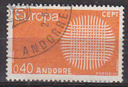 K2200 - ANDORRE FR. Yv N°202  EUROPA CEPT - Oblitérés