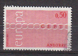 K2209 - ANDORRE FR. Yv N°212 EUROPA CEPT - Oblitérés