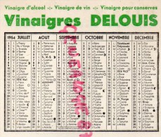 87 - PETIT CALENDRIER VINAIGRE D' ALCOOL - VINAIGRES DELOUIS - Otros & Sin Clasificación