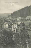 AK Finsterbergen Thüringer Wald Ortsansicht Vom Oelberg 1908 #09 - Friedrichroda