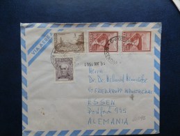 41/092   LETTRE  ARGENTINA TO GERMANY  1951 - Cartas & Documentos