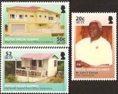 British Virgin Islands 2010 - Ancien Et Nouveau Bureau De Poste - V Neufs // Mnh - British Virgin Islands