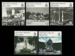 British Virgin Islands 2009 - Navette Spatial, 40e Ann Du 1er Homme Sue La Lune - 5v Neufs // Mnh Moonlanding - British Virgin Islands