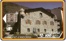 AND-016/1 TARJETA DE ANDORRA  CASA DE LA VALL - Andorra