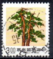 TAIWAN 1989 Pine, Bamboo And Plum -  $3 Pine Tree  FU - Gebraucht