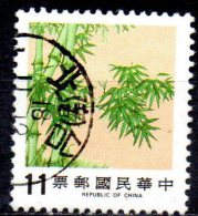 TAIWAN 1986 Pine, Bamboo And Plum - $11 - Bamboo FU - Gebraucht