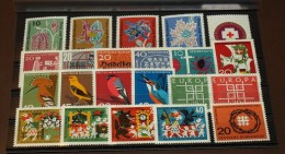 Bund Jahrgang Year Set  1963   Postfrisch ** MNH   #3835 - Collections