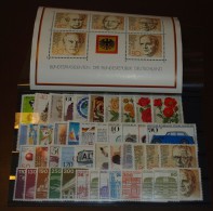 Bund Jahrgang Year Set  1982 Mit C/D Und   Blockeinzelmarken     Postfrisch ** MNH   #3844 - Collections