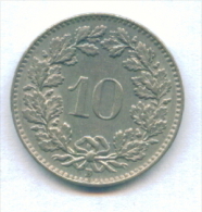 F2868 / - 10 Rappen -  1962 - Switzerland Suisse Schweiz Zwitserland - Coins Munzen Monnaies Monete - Swasiland