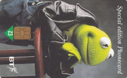 UK, BCC-090, Muppets: Kermit,  2 Scans.   Chip : GPT2 - BT General